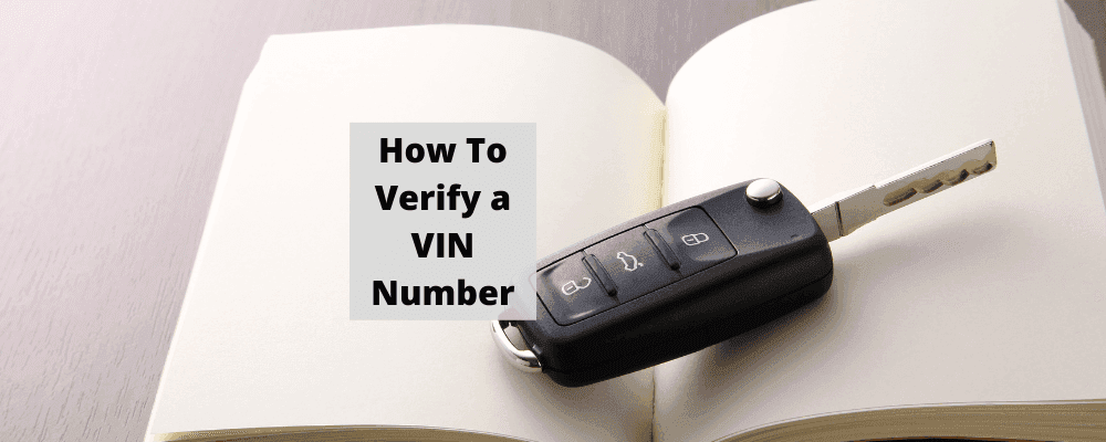 How To Verify a VIN Number