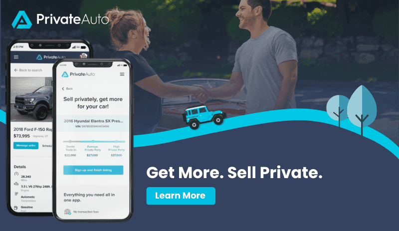 Image highlighting Selling Car Privately by PrivateAuto
